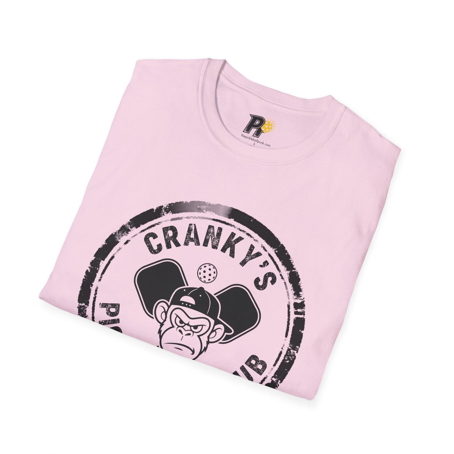 Cranky’s Pickleball Club – Vintage Distressed Unisex Tee