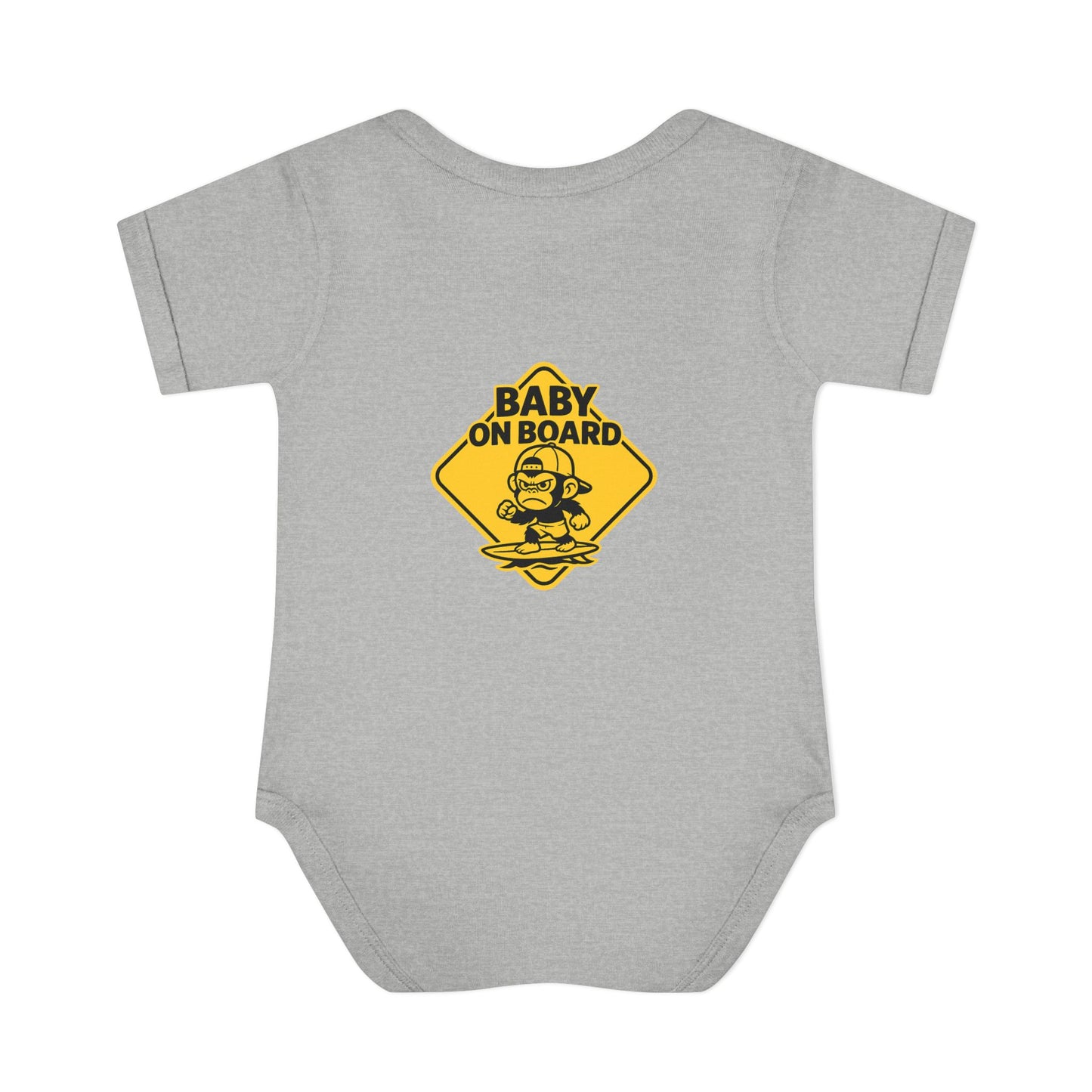 Baby on Board – Cranky Ape Infant Onesie