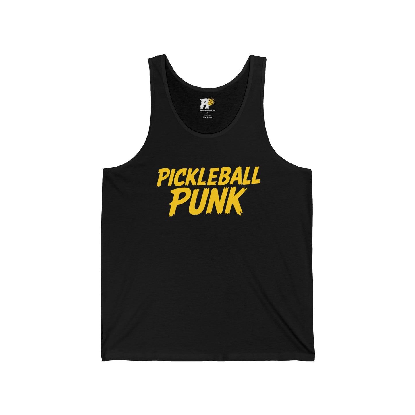 Pickleball Punk Classic Logo Tank – Court-Ready Attitude