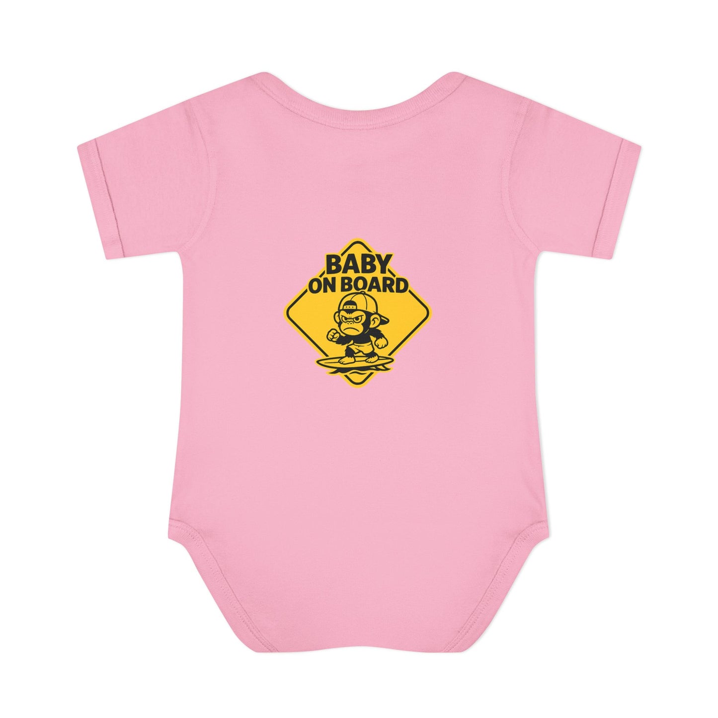 Baby on Board – Cranky Ape Infant Onesie