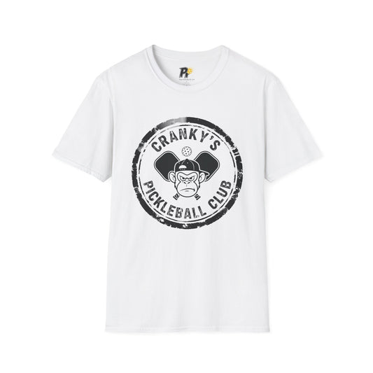 Cranky’s Pickleball Club – Vintage Distressed Unisex Tee